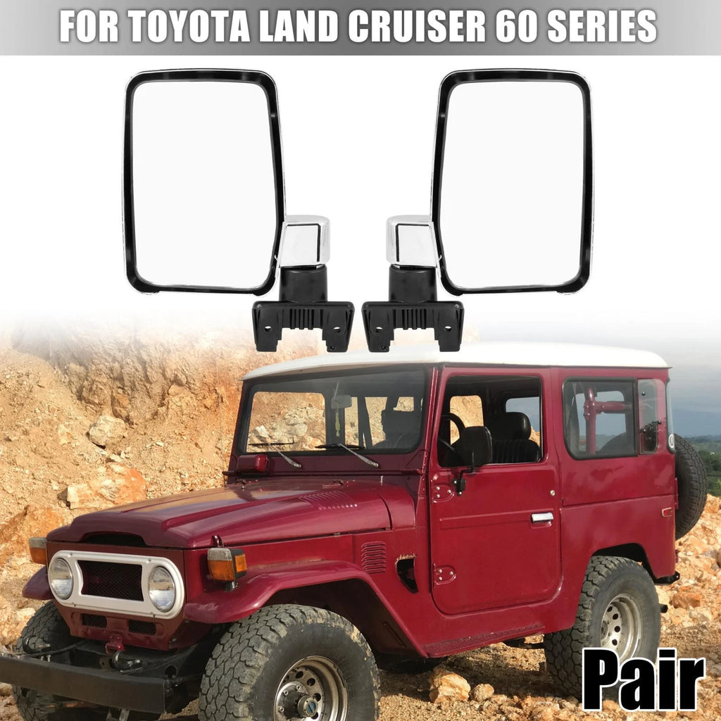 Car Rear View Side Mirror Replacement for Toyota Land Cruiser (1980–1996)