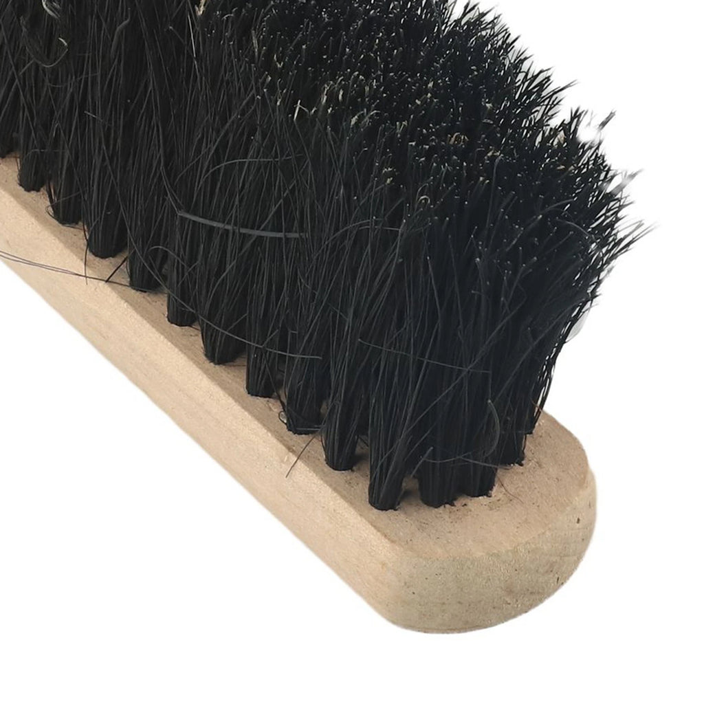 Fireplace Brush for Hearth (Oblong Wooden Handle)