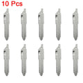 10 Pack Metal Uncut Insert Blank Key Blade Replacement for Mazda 6 (2009–2013)
