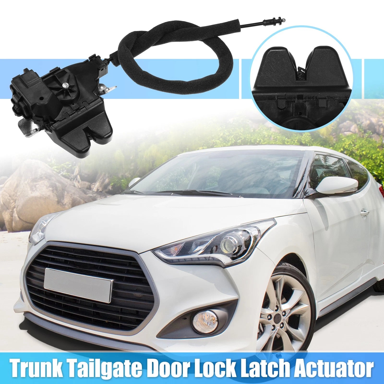 Rear Trunk Tailgate Lock Actuator Replacement for Mercedes-Benz C63 (2008–2015)