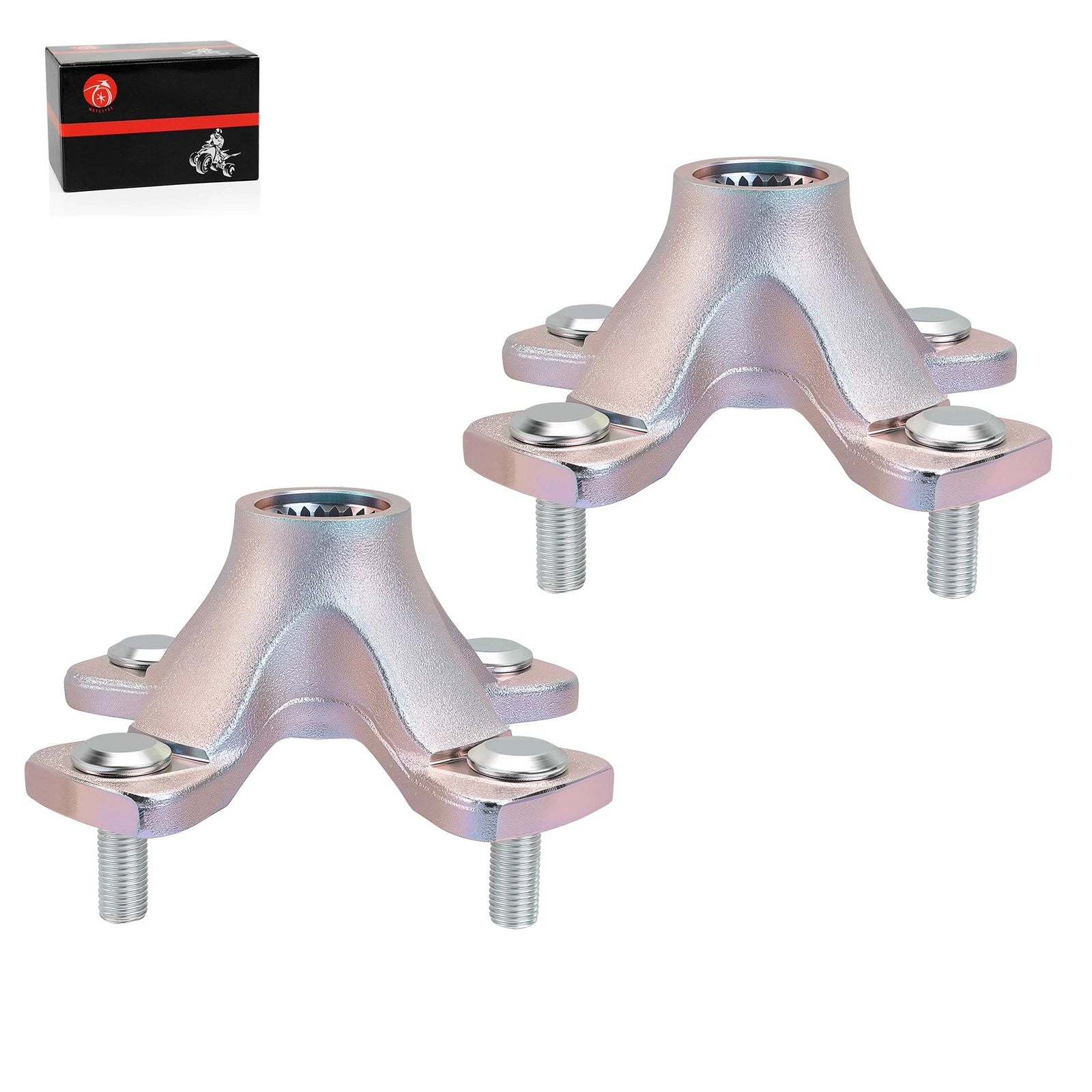 Set of 2 Rear Wheel Hubs for Suzuki Quadsport Z400 LTZ400 LTZ400Z (2009–2014)