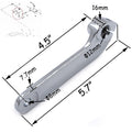 Chrome Adjustable Inner Shift Rod Lever for Harley FLT/Road Glide (1982–2018)