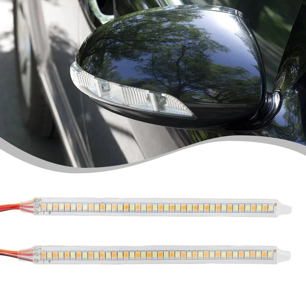 LED Turn Signal Lamp for Rearview Mirror Indicator (Scan + Overlay Mode)