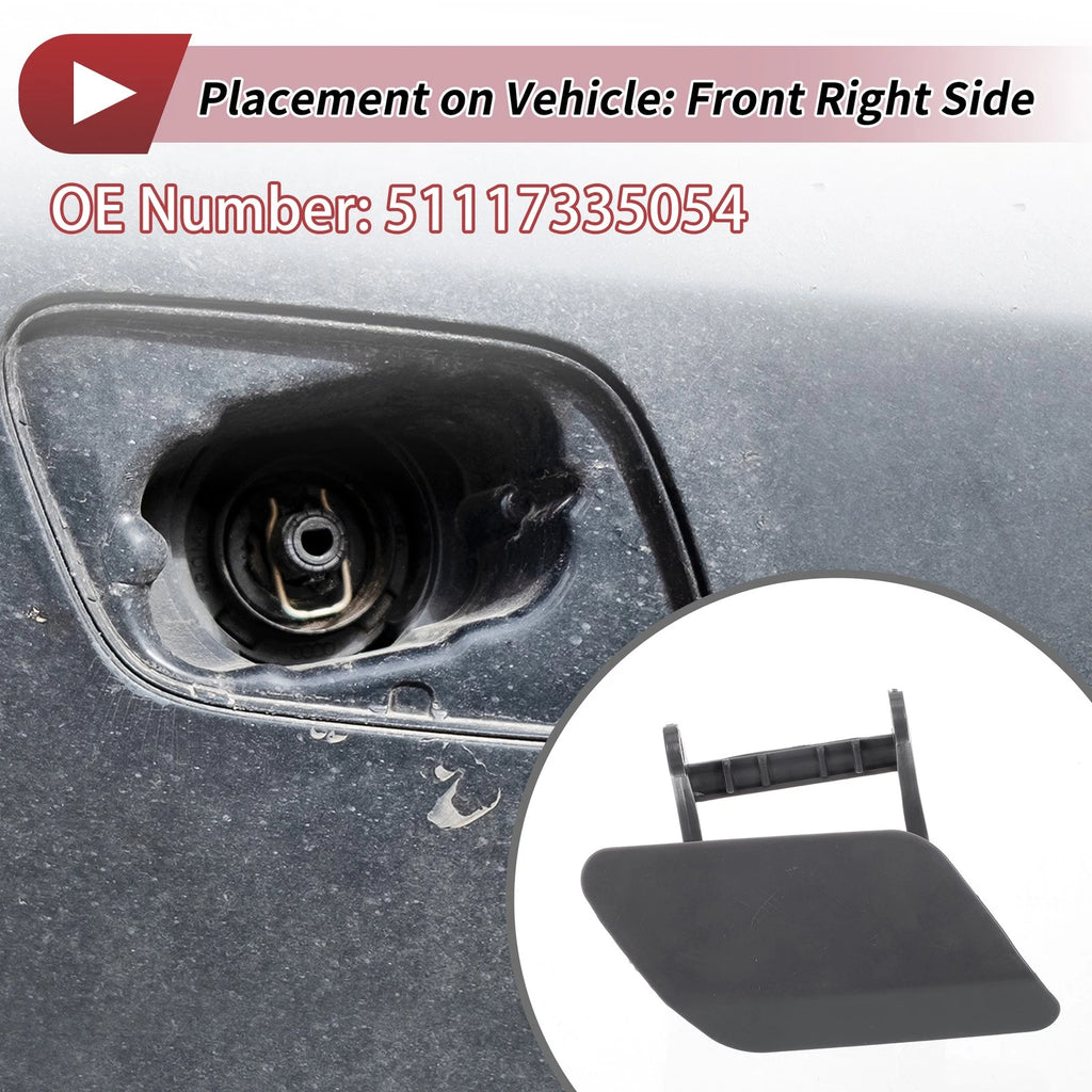 Washer Nozzle Cover Cap Front Right for BMW 740i (2013–2015)