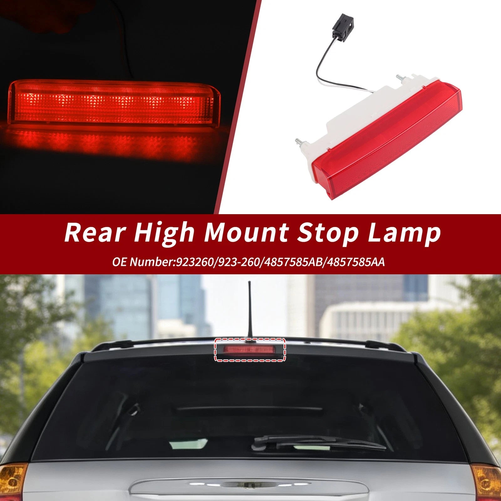 LED Third Brake Light for Chrysler Pacifica (2004–2008) 923260