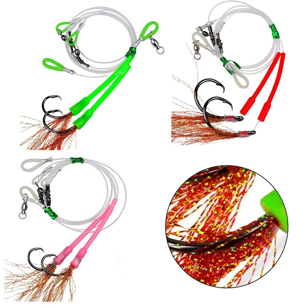 2X Sea Deep Drop Rig Lure for Snapper Fishing