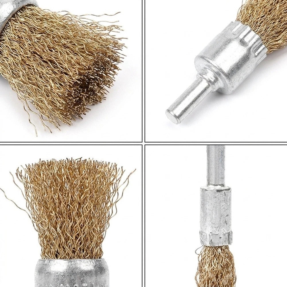 Wire Brushes for Rotary Tool Accessory (Drill Grinder)