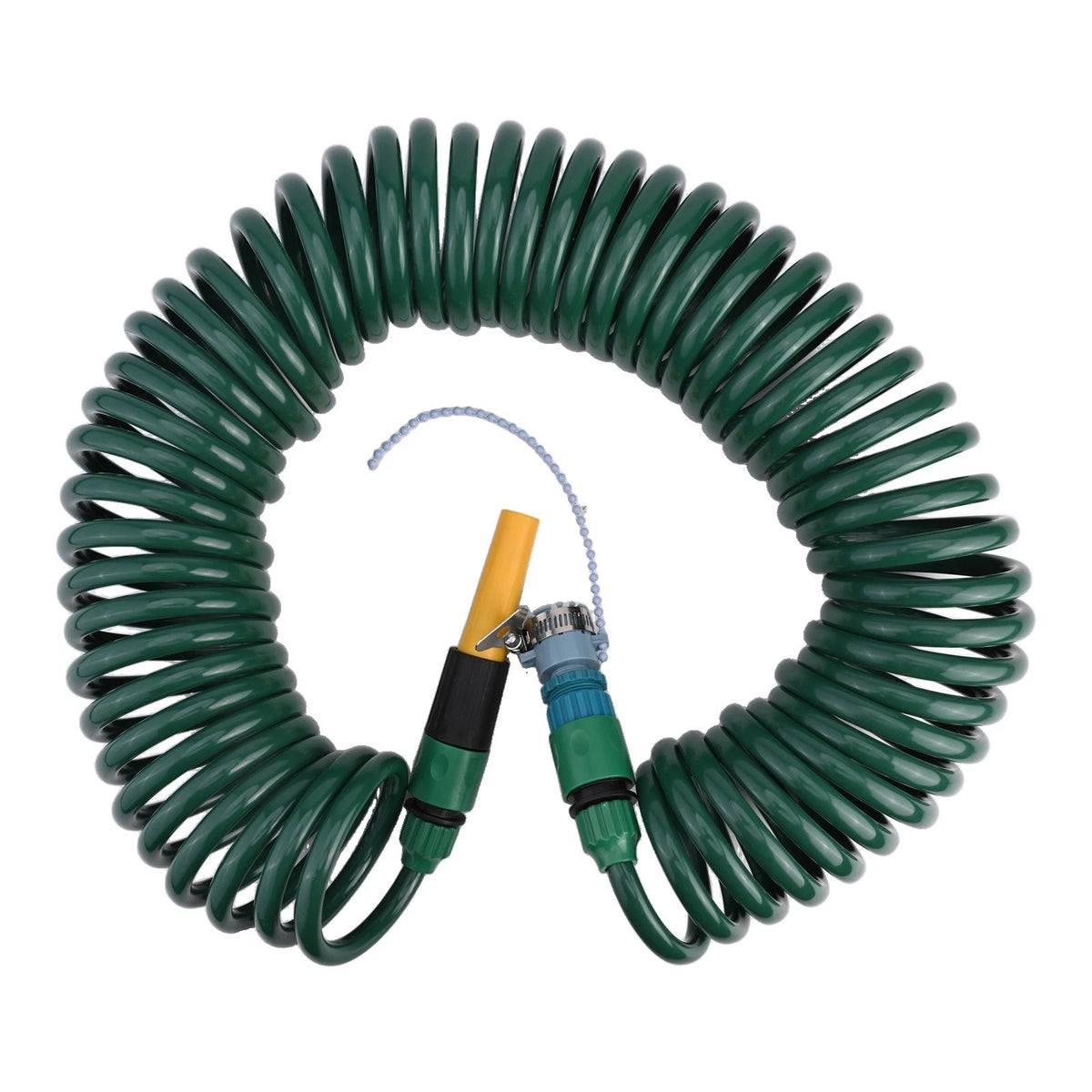 Adjustable Spray Pattern Retractable Coil Water Hose for Customized Watering