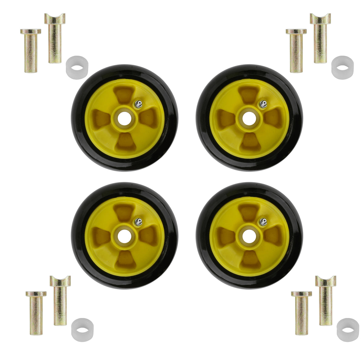 Deck Wheel Kit Replacement for John Deere 240 245 260 265 285 320 (48in)