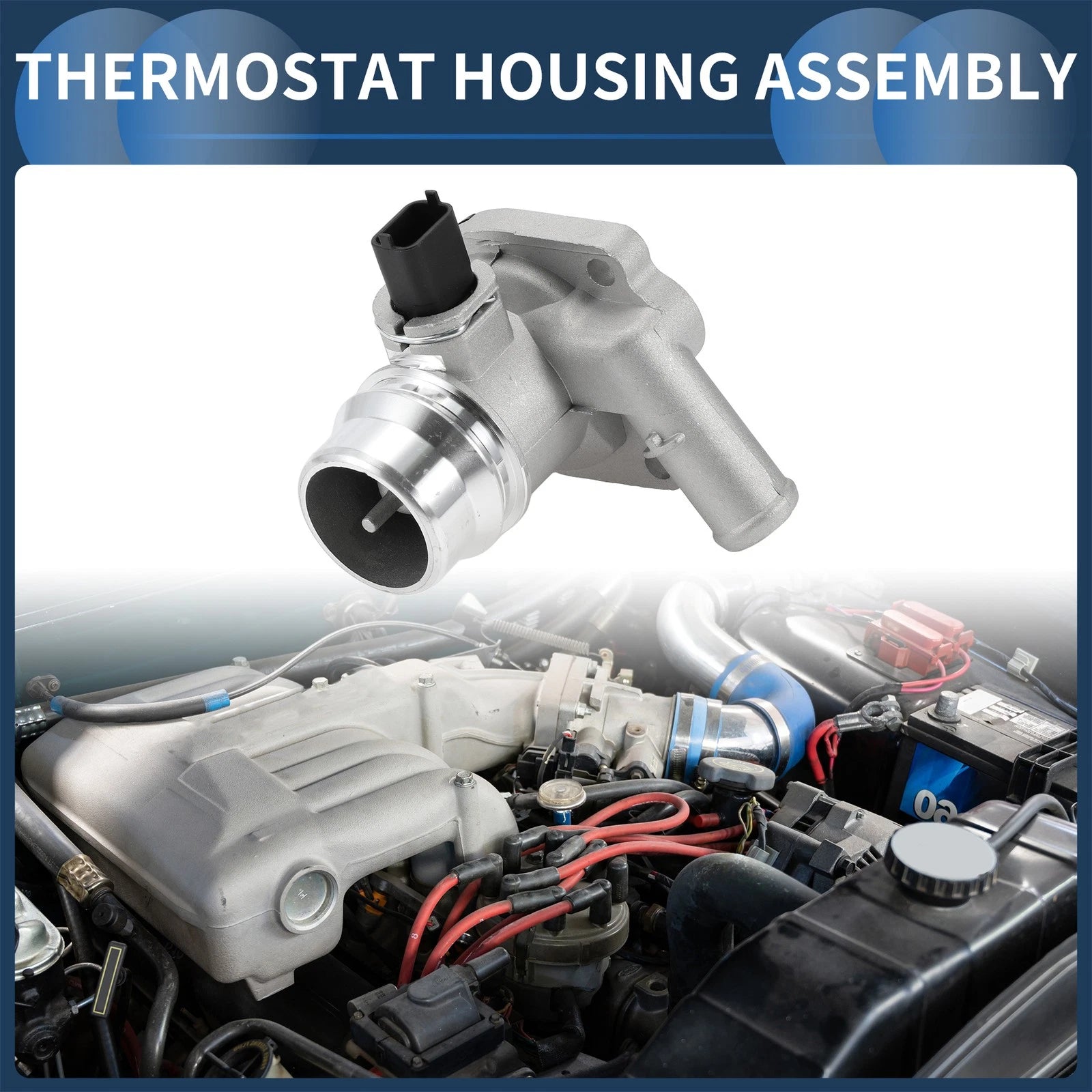 Engine Coolant Thermostat Housing Replacement for Chevrolet Cruze (2011–2015)