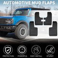 Mud Flaps Kit for Ford Bronco (2021–2025) 2/4-Door No-Drill