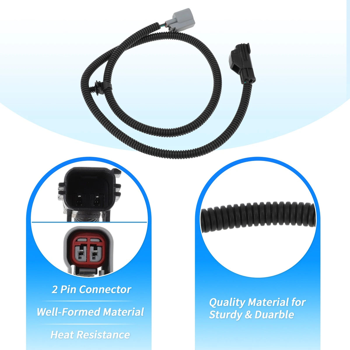 Side Marker Light Wiring Harness No.56055463AB for Jeep Wrangler (2007–2018)