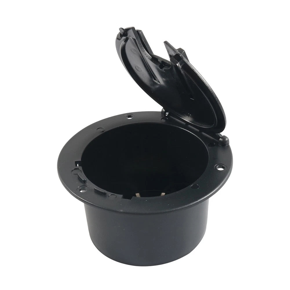 Round Electric Power Cord Cable Hatch Cover for RV Camper Trailer