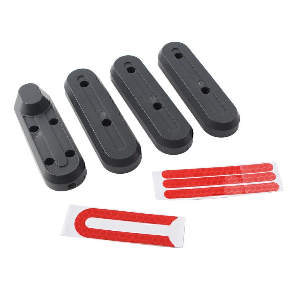 Decorative Shine Strip U/I Shaped Front Rear Wheel Cover For XIAOMI MIJIA M365