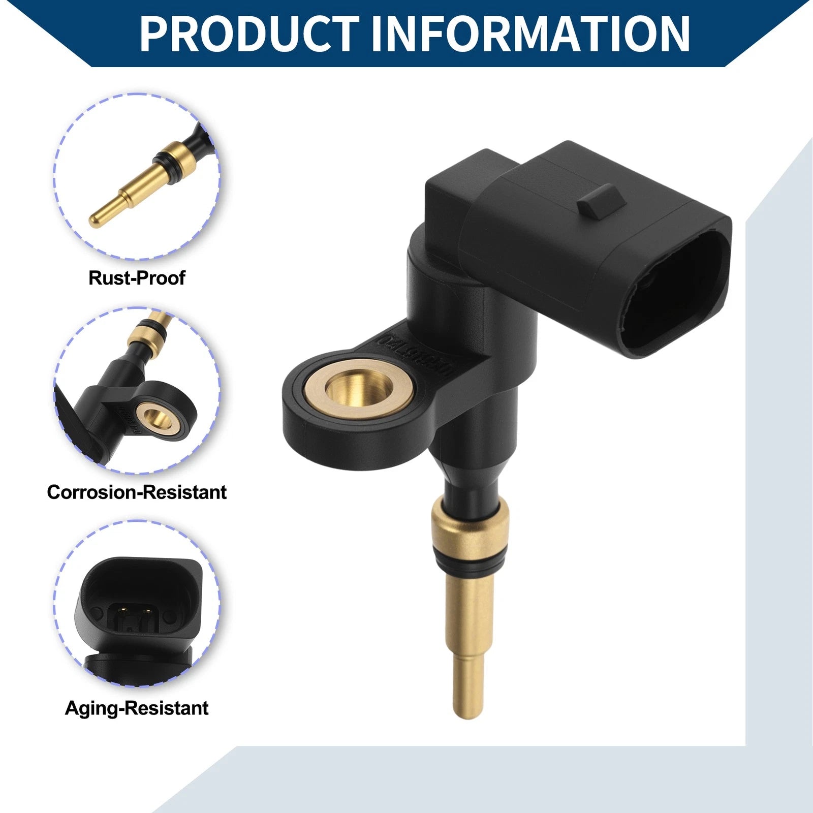 Engine Coolant Temperature Sensor No. 04E919501B for Volkswagen Beetle (2015)