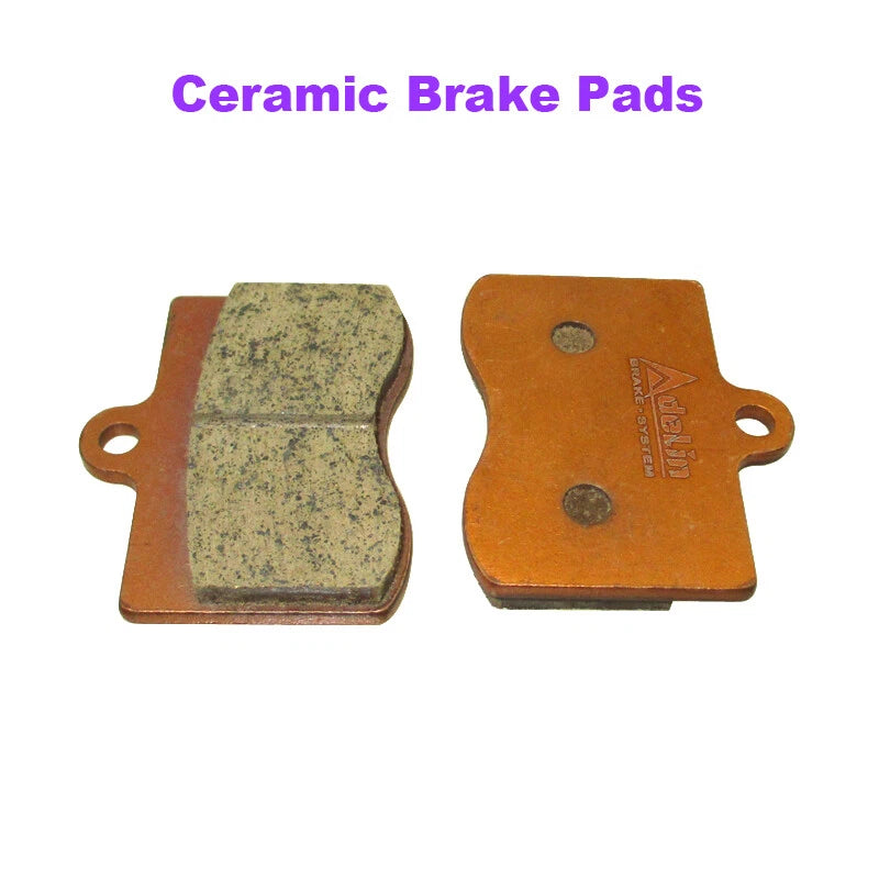 Ceramic Brake Pads for Adelin 4 Pot Caliper ADL-14 (Pit Dirt Bike)