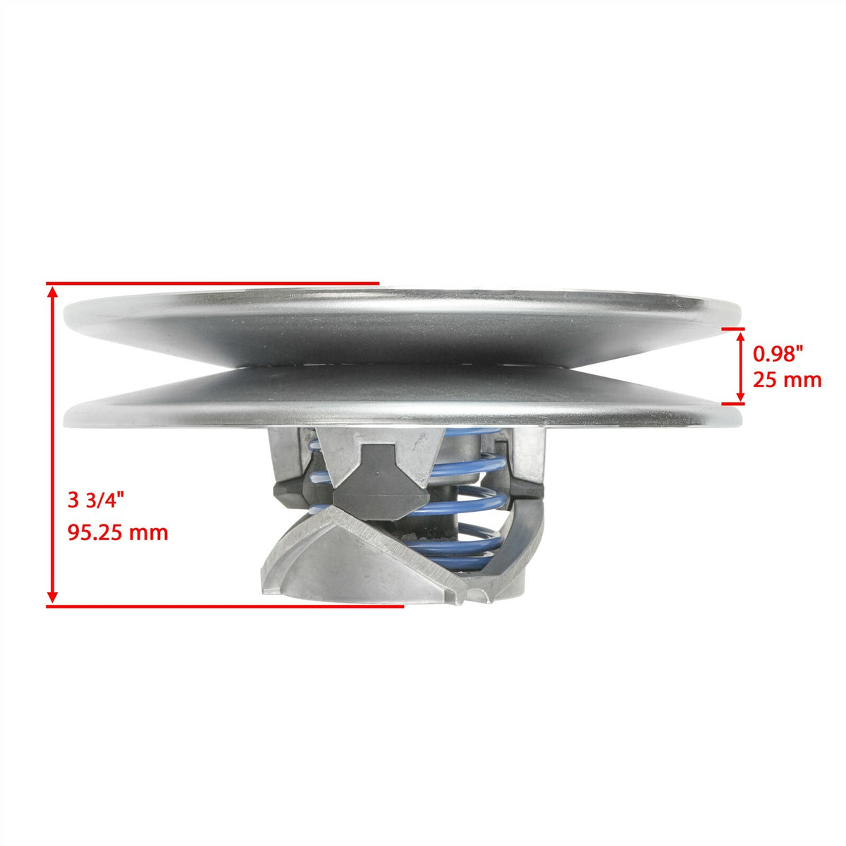 Secondary Driven Clutch Replacement for Club Car Carryall Turf XRT (FE290D–FE350) (2018–2018)