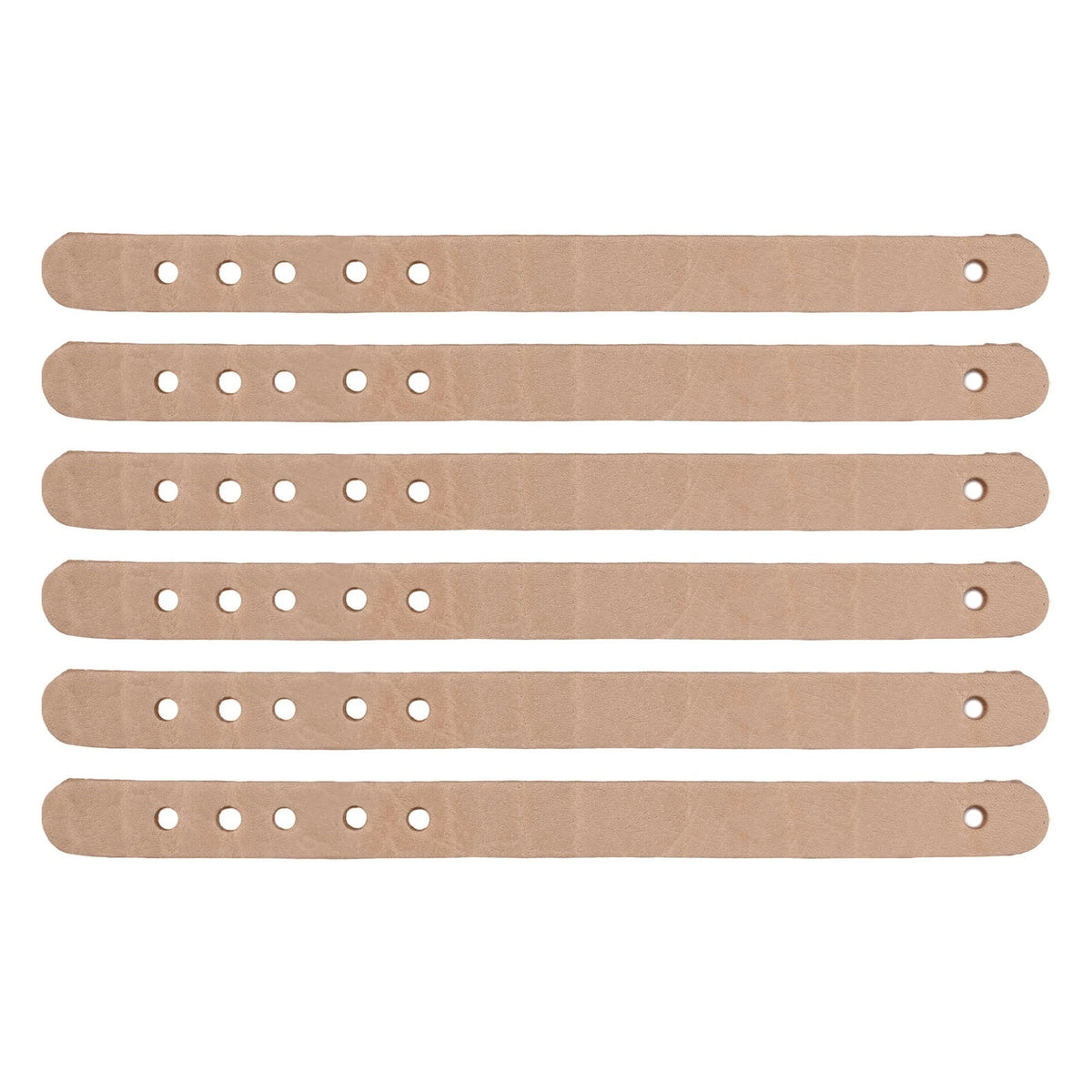 6 Leather Straps for Billiard Table Tracks (Adjustable)