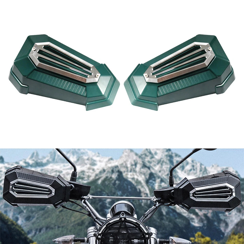 Pair Handguard Shield Deflector for BMW, Honda, Harley (Universal)