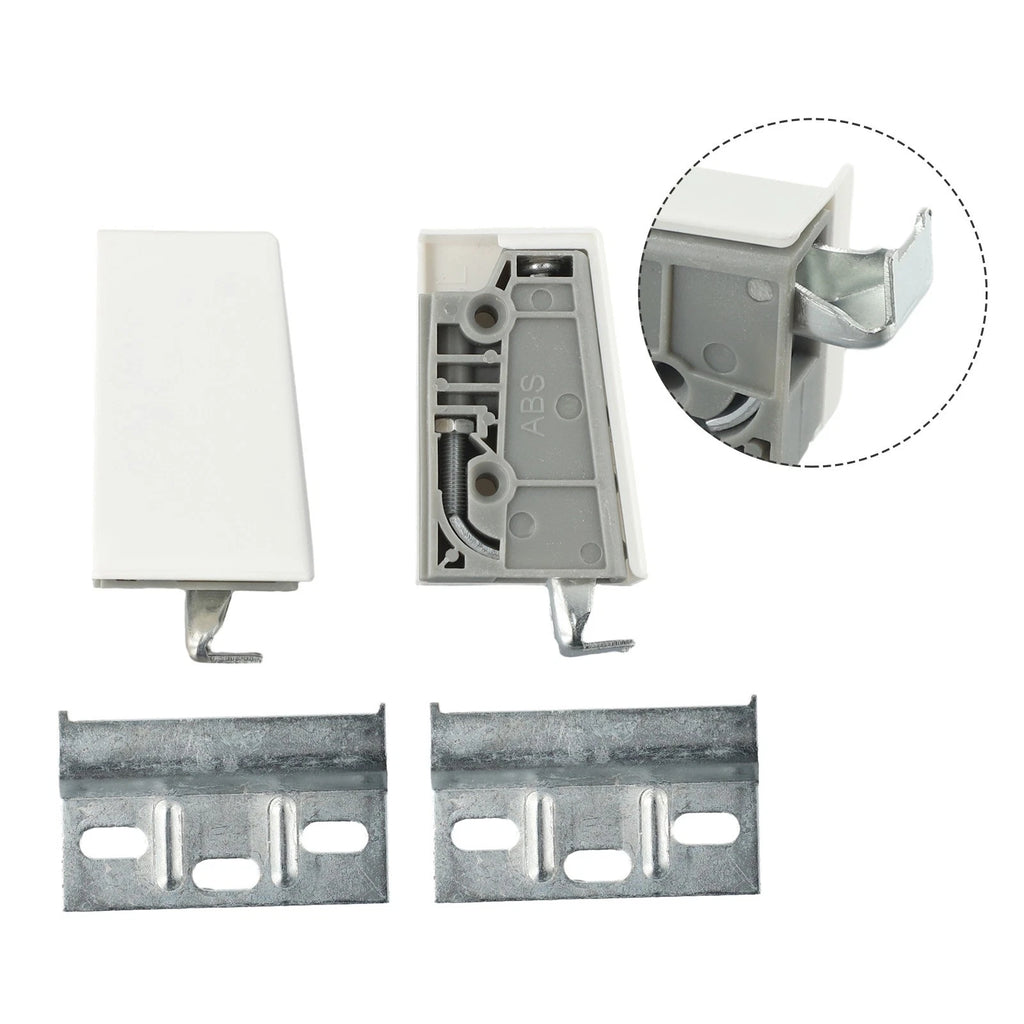2X Wall Mount Fixed Support Bracket for Cupboard (Heavy Duty)