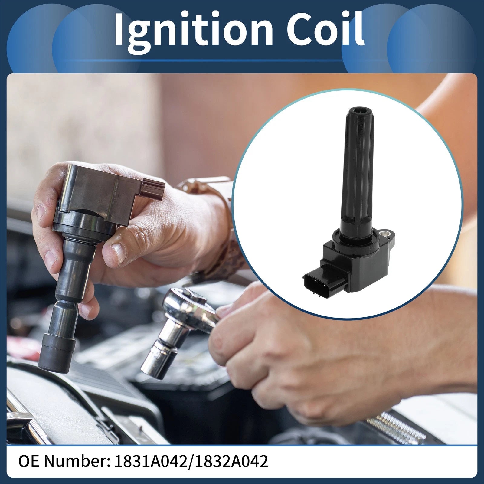 Ignition Coil Pack Replacement for Mitsubishi Lancer L4 2.0L (2008–2012)