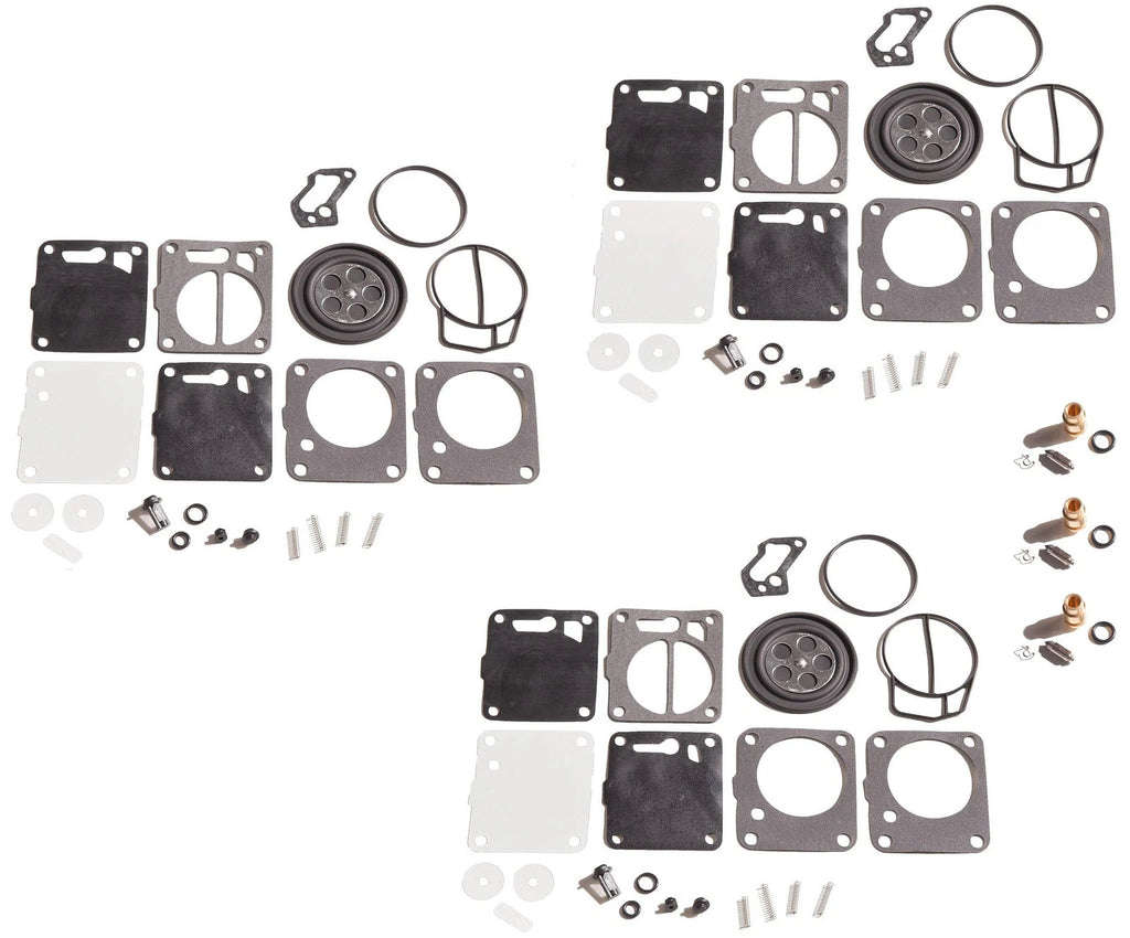 Triple Carb Rebuild Kit & Needle Seats for Yamaha SUV1200 (1999–2005)