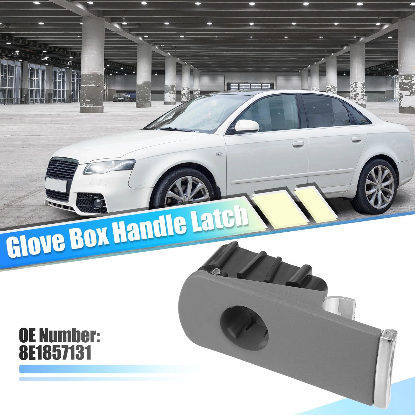 Glove Box Latch Handle with Hole for Audi A4 B6 B7 (2002–2007)
