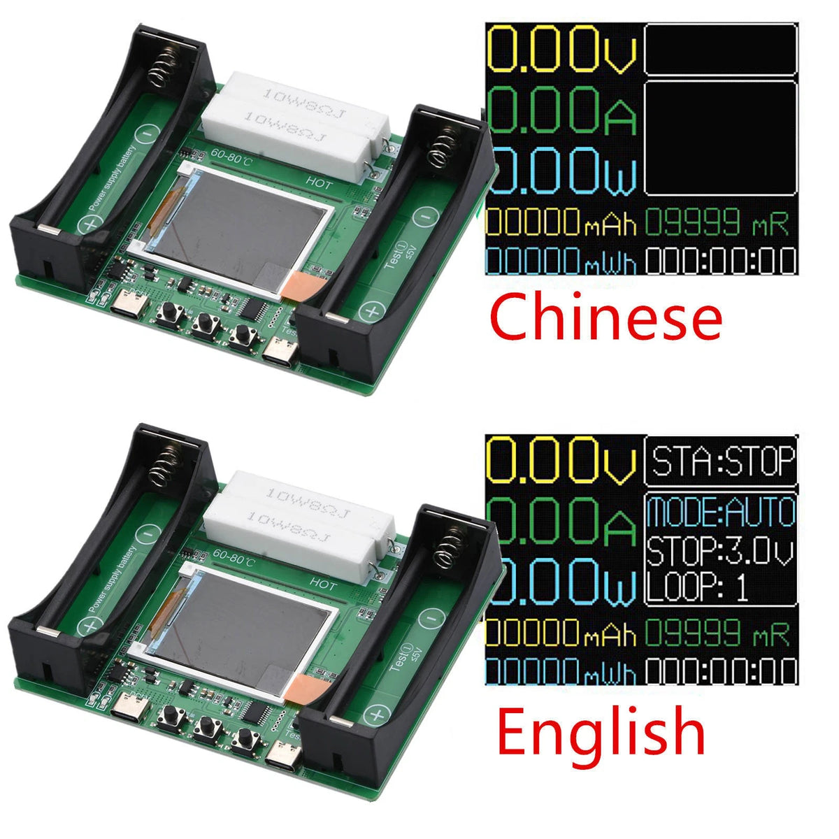 18650 Battery Capacity Tester for Auto Charging (2010–2023)