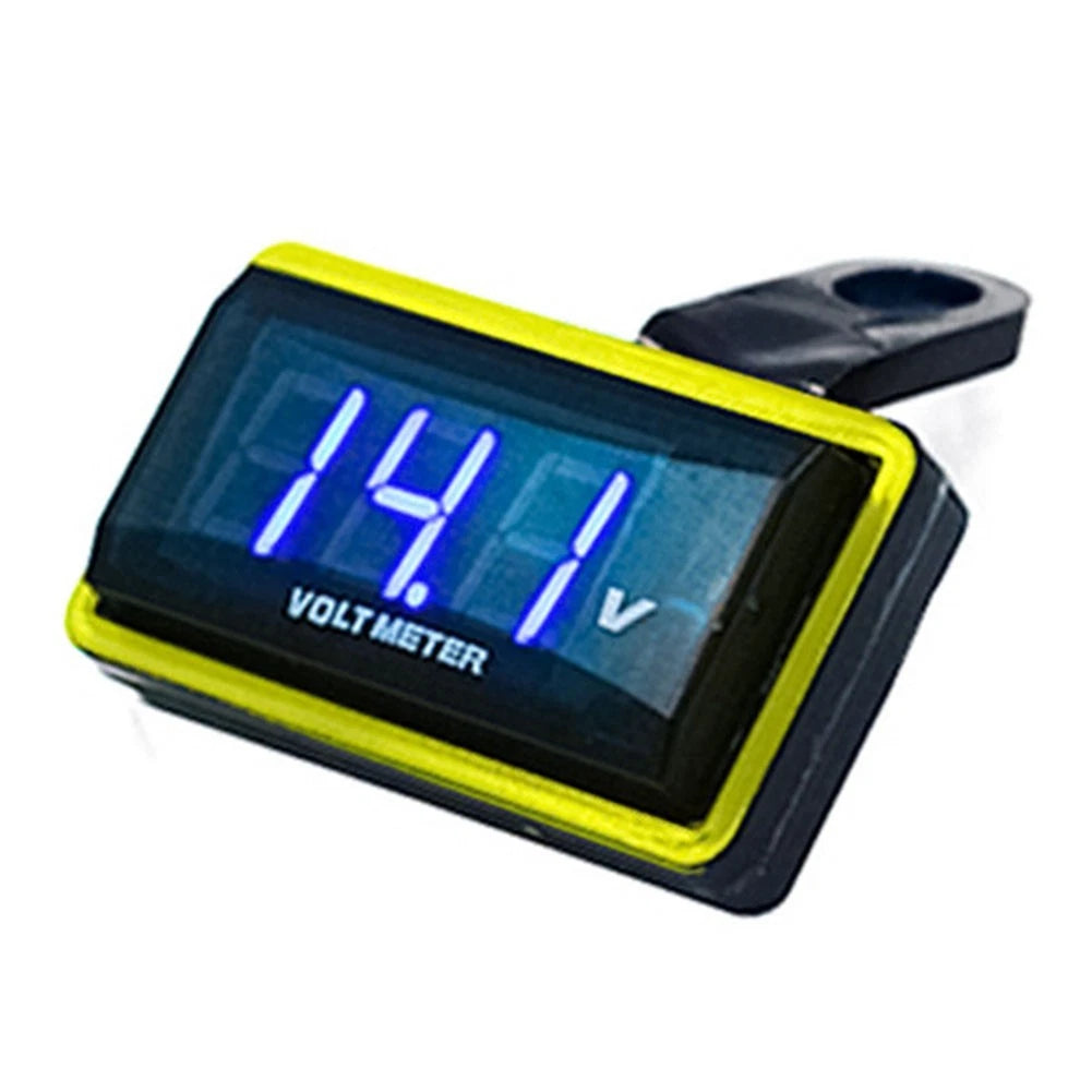 12V Digital Motorcycle Voltmeter for Universal Fit (Motorcycles)