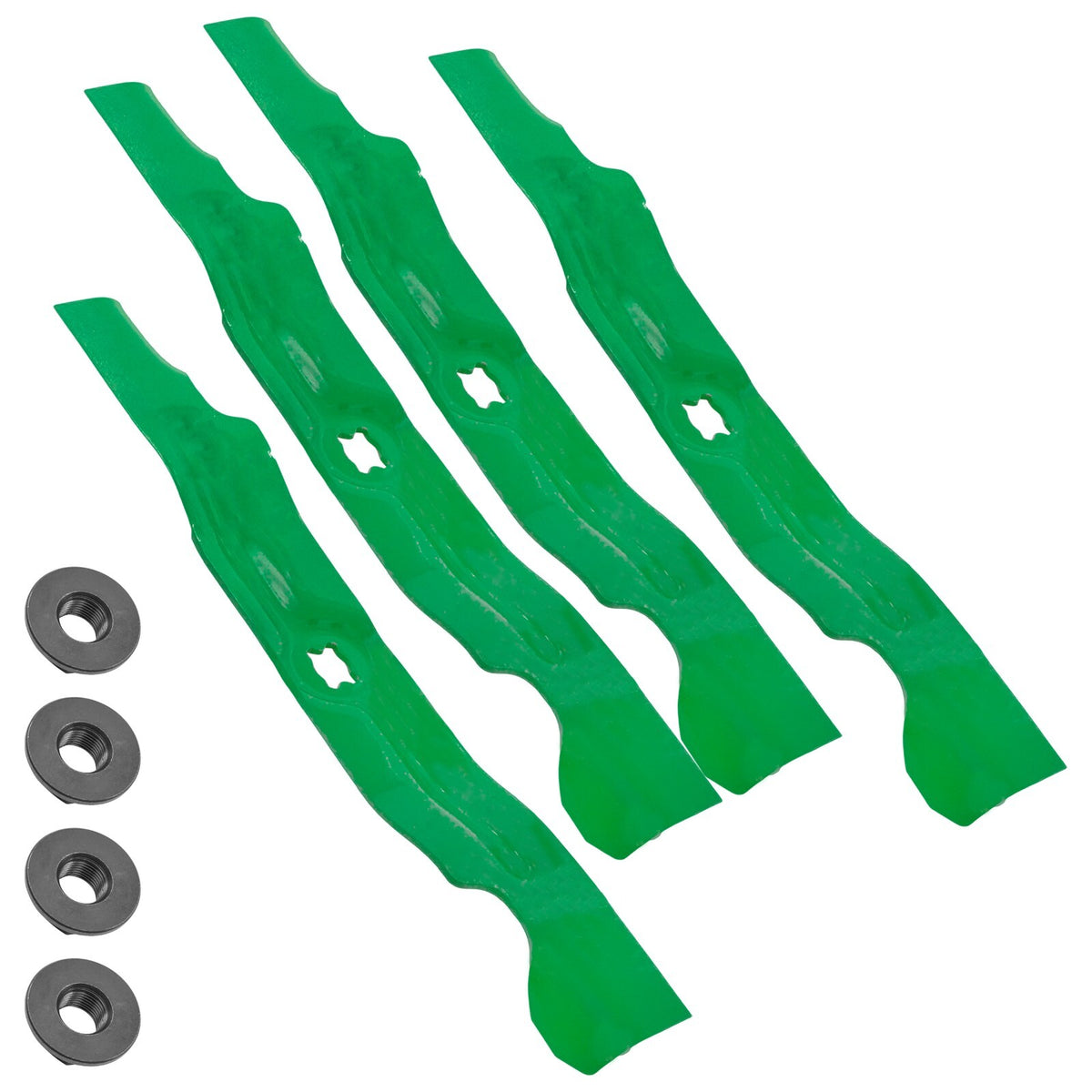 Deck Blade and Nut Replacement for Troy-Bilt TB WC33 XP (2014–2018)
