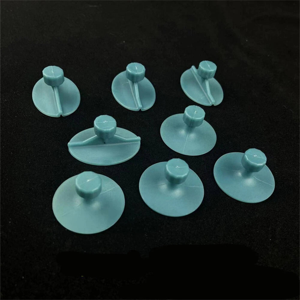 8x Glue Pulling Tabs For Auto Car Paintless Dent Repair Removal Tool Puller Kit