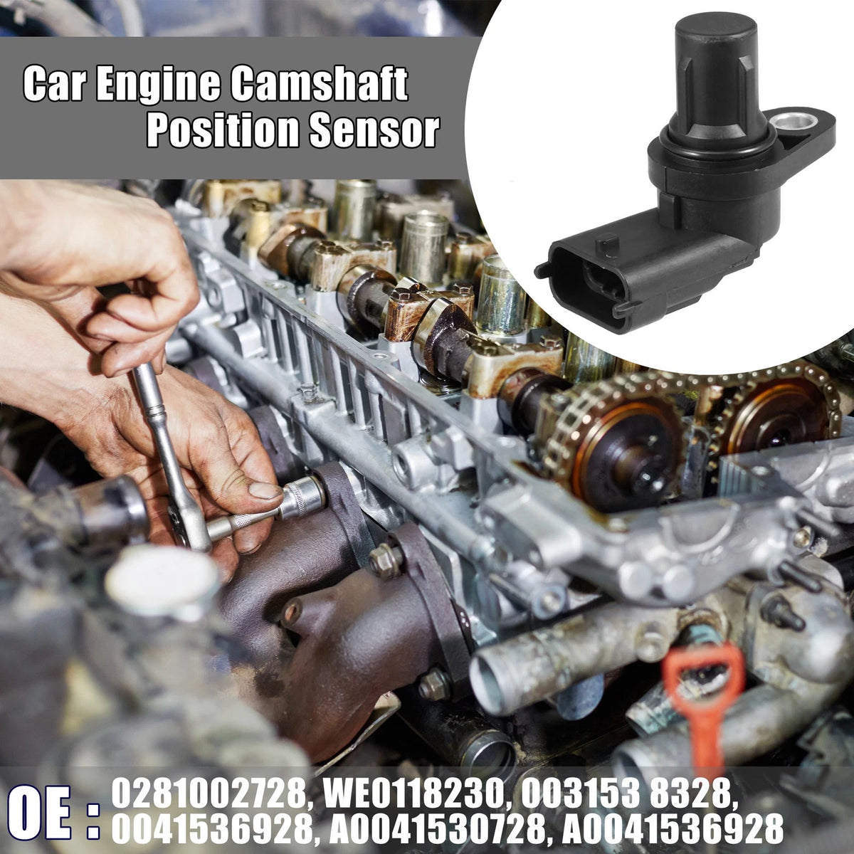 Camshaft Position Sensor for Mazda BT-50 Pickup 2006–2015 Replacement
