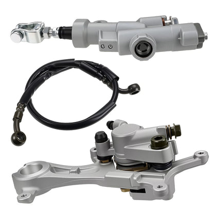 Rear Brake Master Cylinder Caliper Line Hose for Yamaha YZ250F YZ450F (2009–2020)