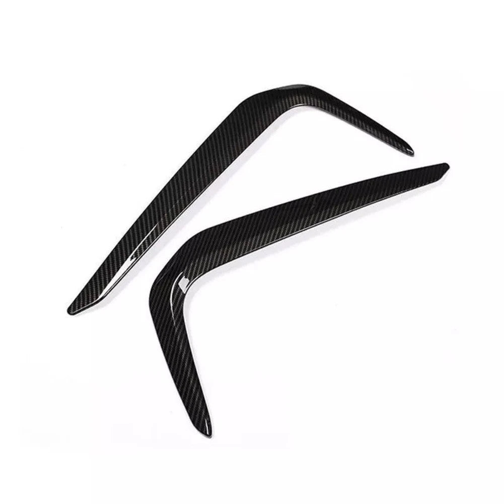 Front Fog Light Cover Trim for BMW 5 Series G30 (2018–2020) Carbon Style