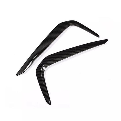 Front Fog Light Cover Trim for BMW 5 Series G30 (2018–2020) Carbon Style