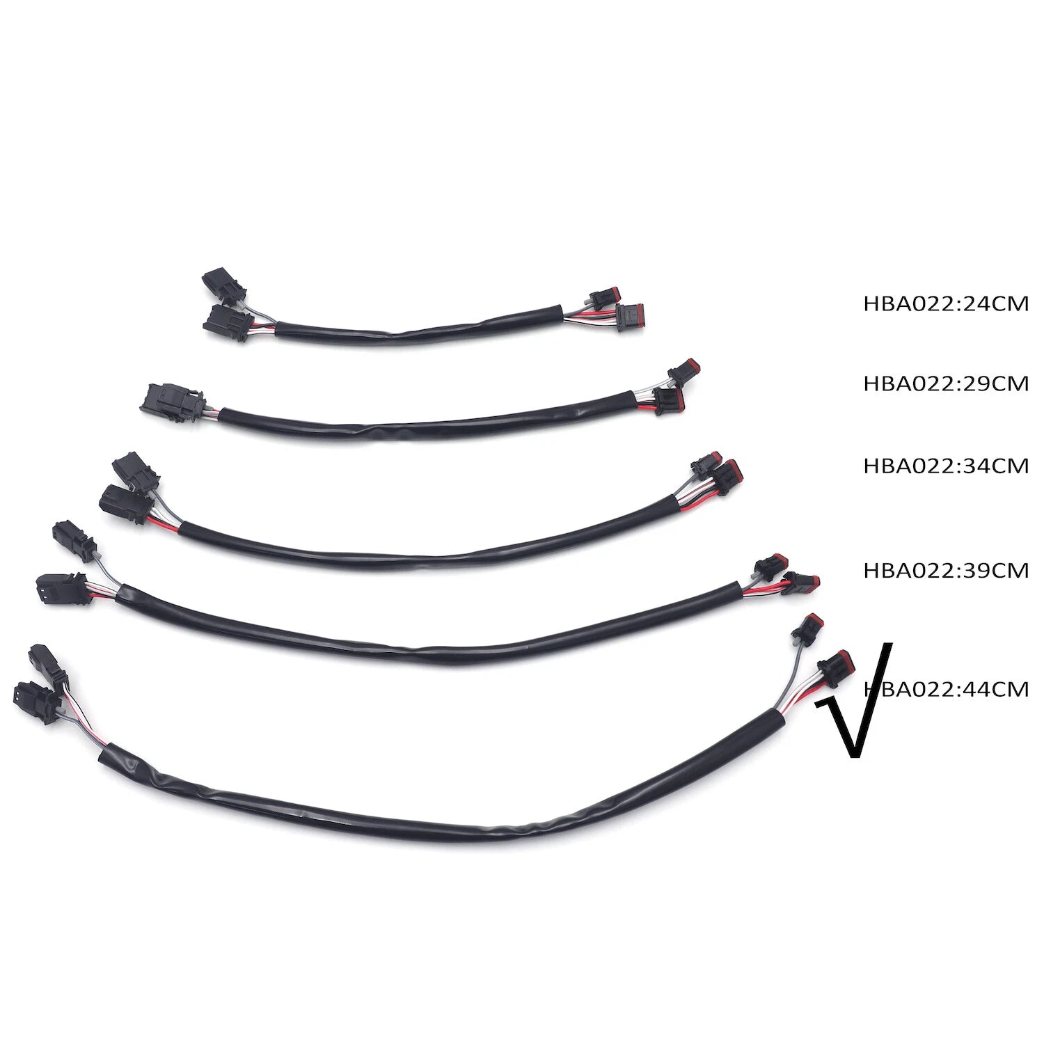 16" CAN-Bus Handlebar Switch Wire Extension for Harley Touring (2009–2023)