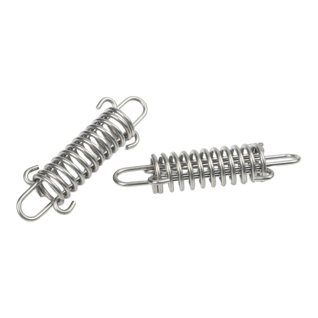 2X Stainless Steel Spring Buffer Mooring Terminals for Easy Transport