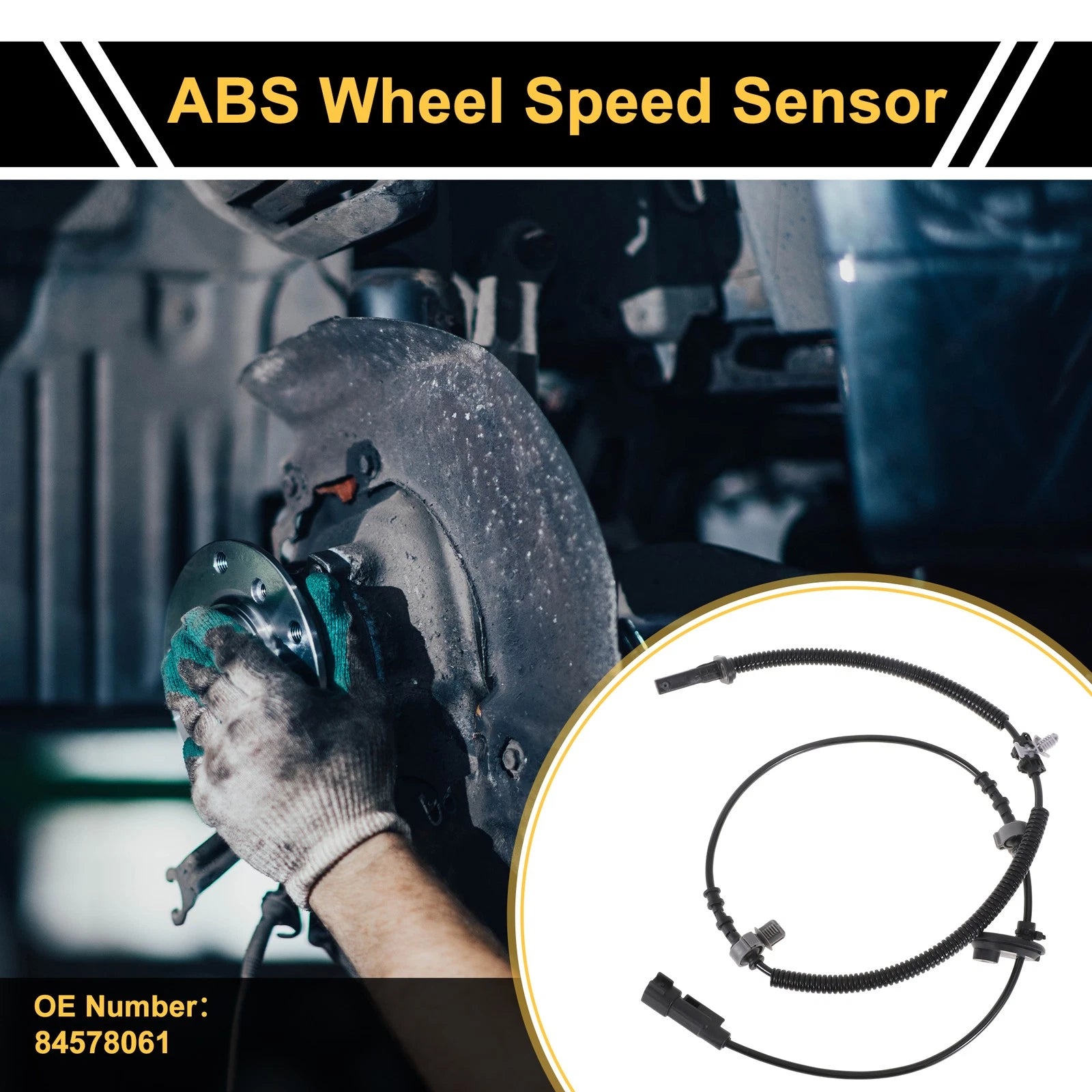 ABS Wheel Speed Sensor Replacement for Chevrolet Blazer Front Left (1995–2005)