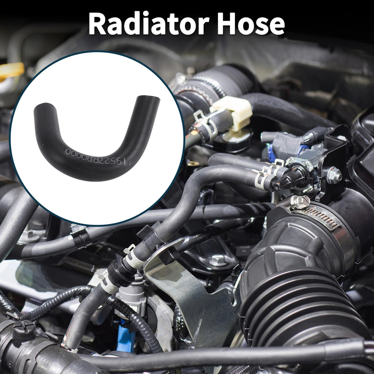 Radiator Hose No. 19527RB0000 for Honda Fit (2007–2012)
