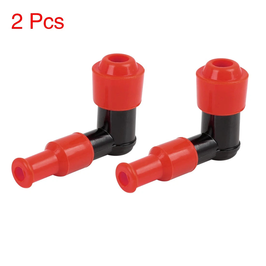 2pcs Spark Plug Cap 90 Degree Waterproof for CG125 WY125 Motorcycle (1990–2010)