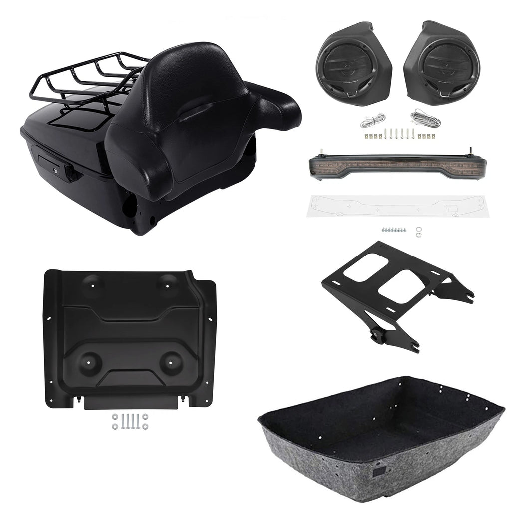 LED Lamp Speakers Plate for Harley Touring (2014–2026)