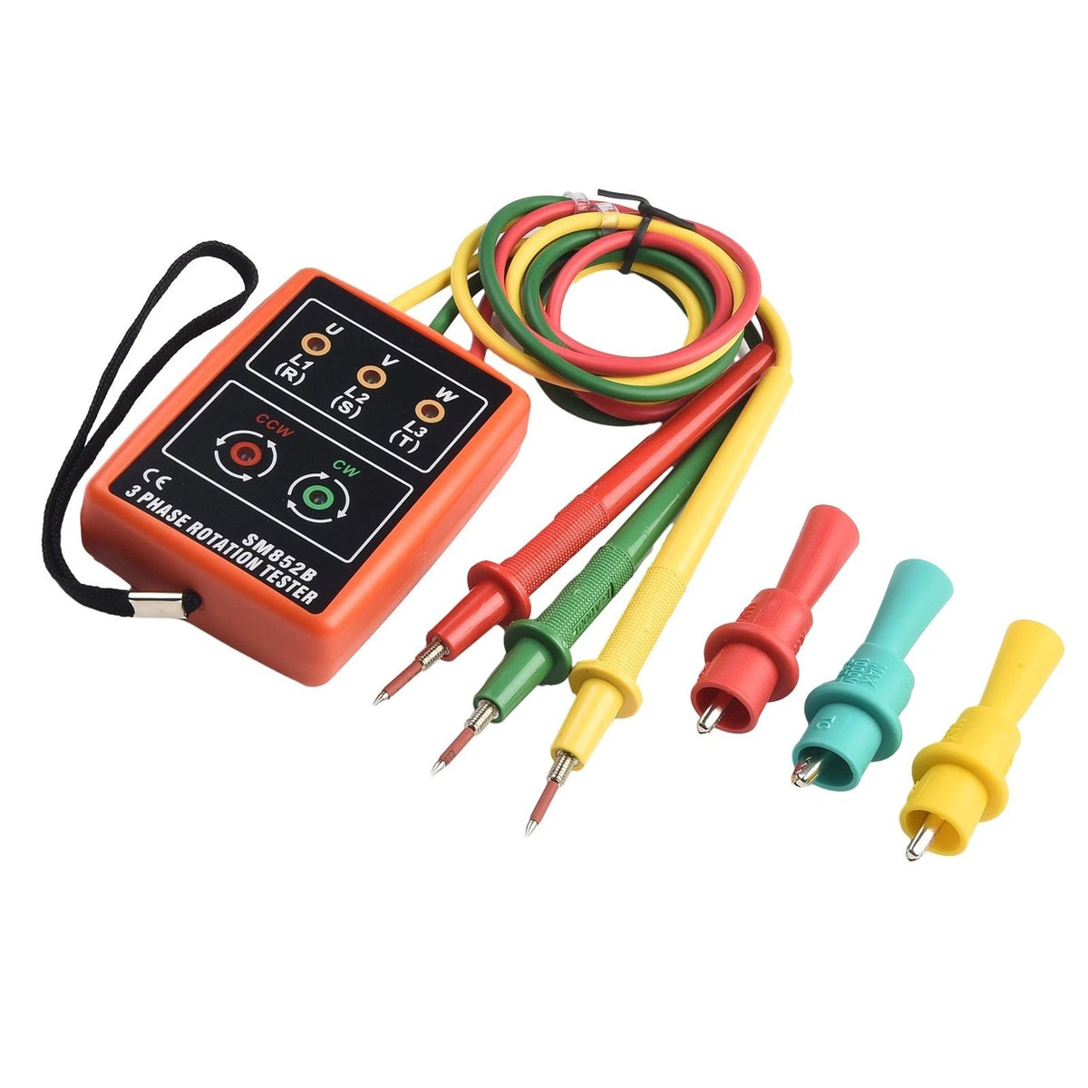 Phase Rotation Detector with LED Indicator and Audible Buzzer