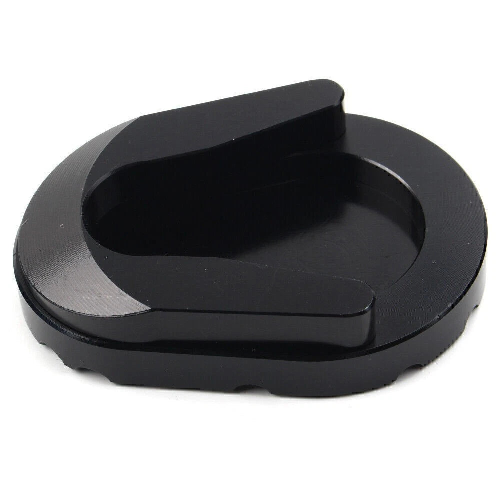 CNC Kickstand Enlarger Pad for Vespa Sprint Primavera 150 (2013–2020) Black