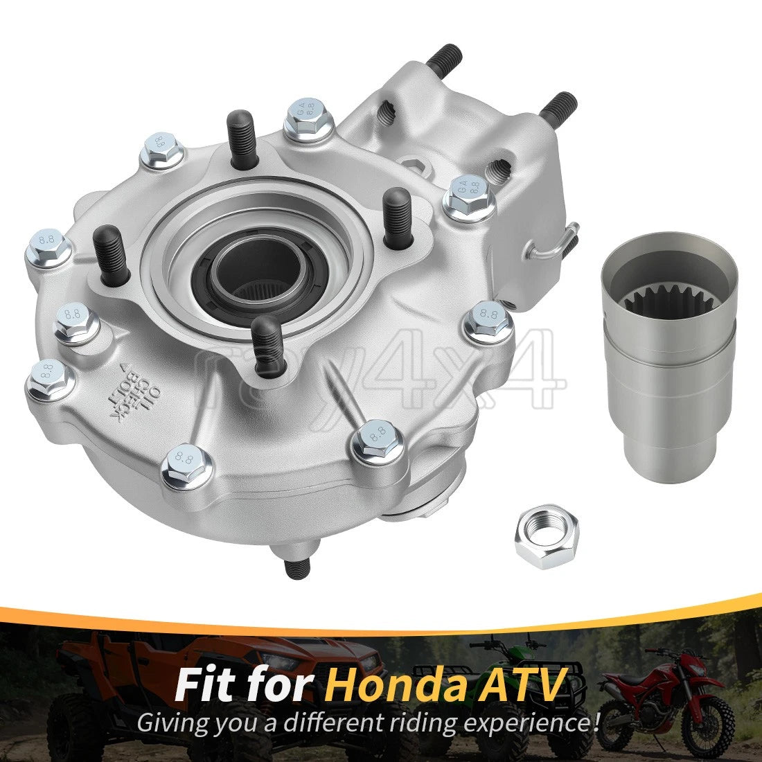 Rear Differential for Honda Foreman 450 TRX450S 4x4 (1998–2001) 41300-HN0-A00
