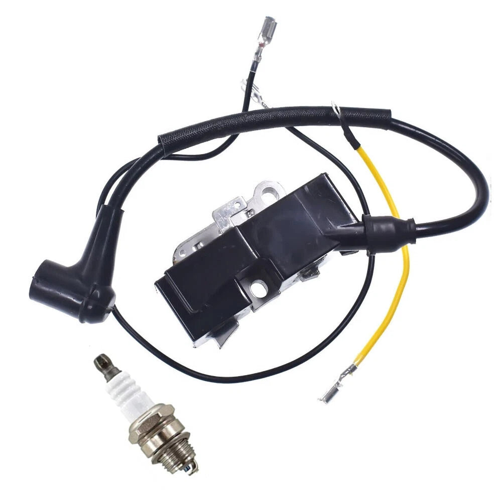Ignition Coil Spark Plug for Husqvarna 345 350 357 359 362 365 371 372 (2000–2023)