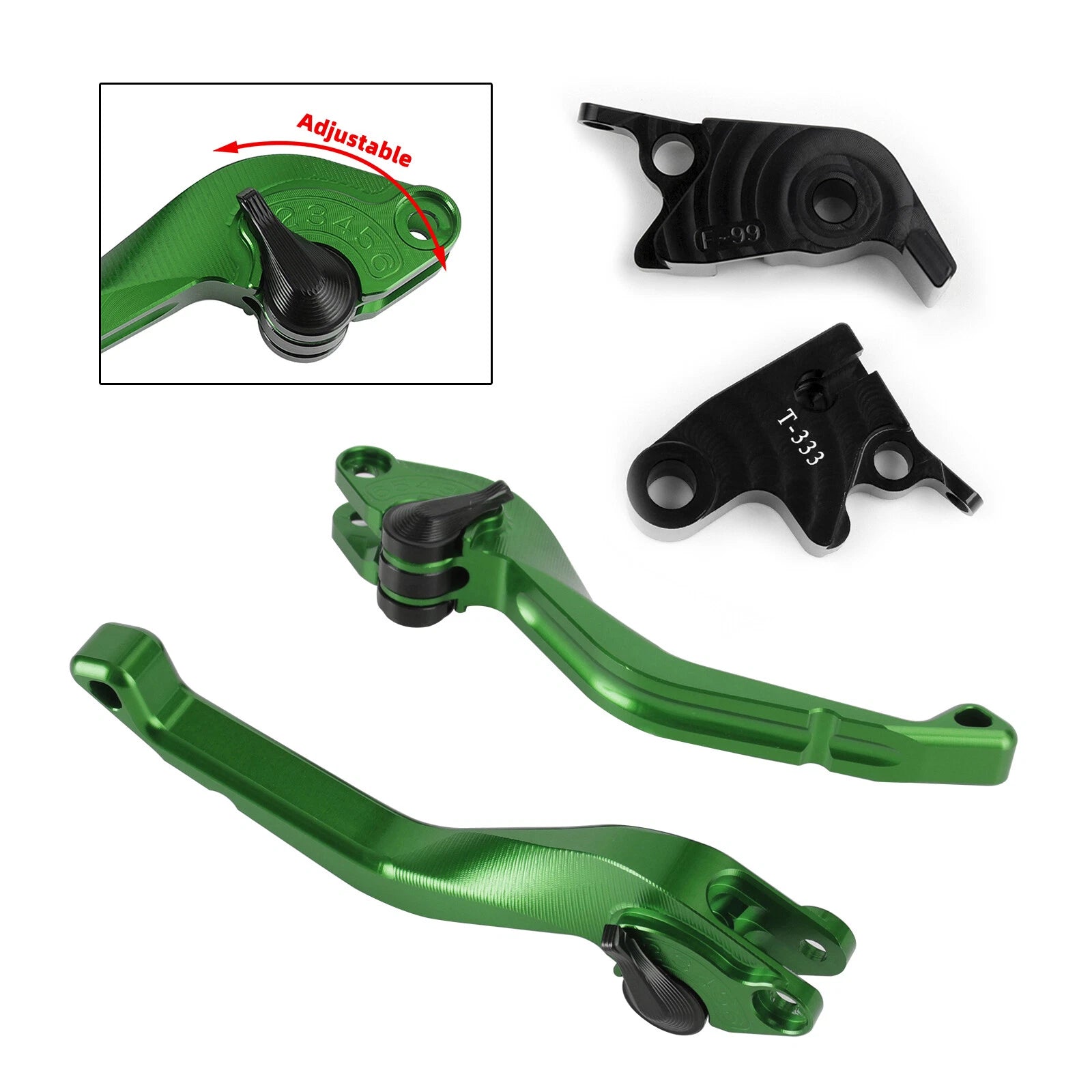 CNC Short Clutch Brake Lever for Daytona 675R Speed Triple R (T9)