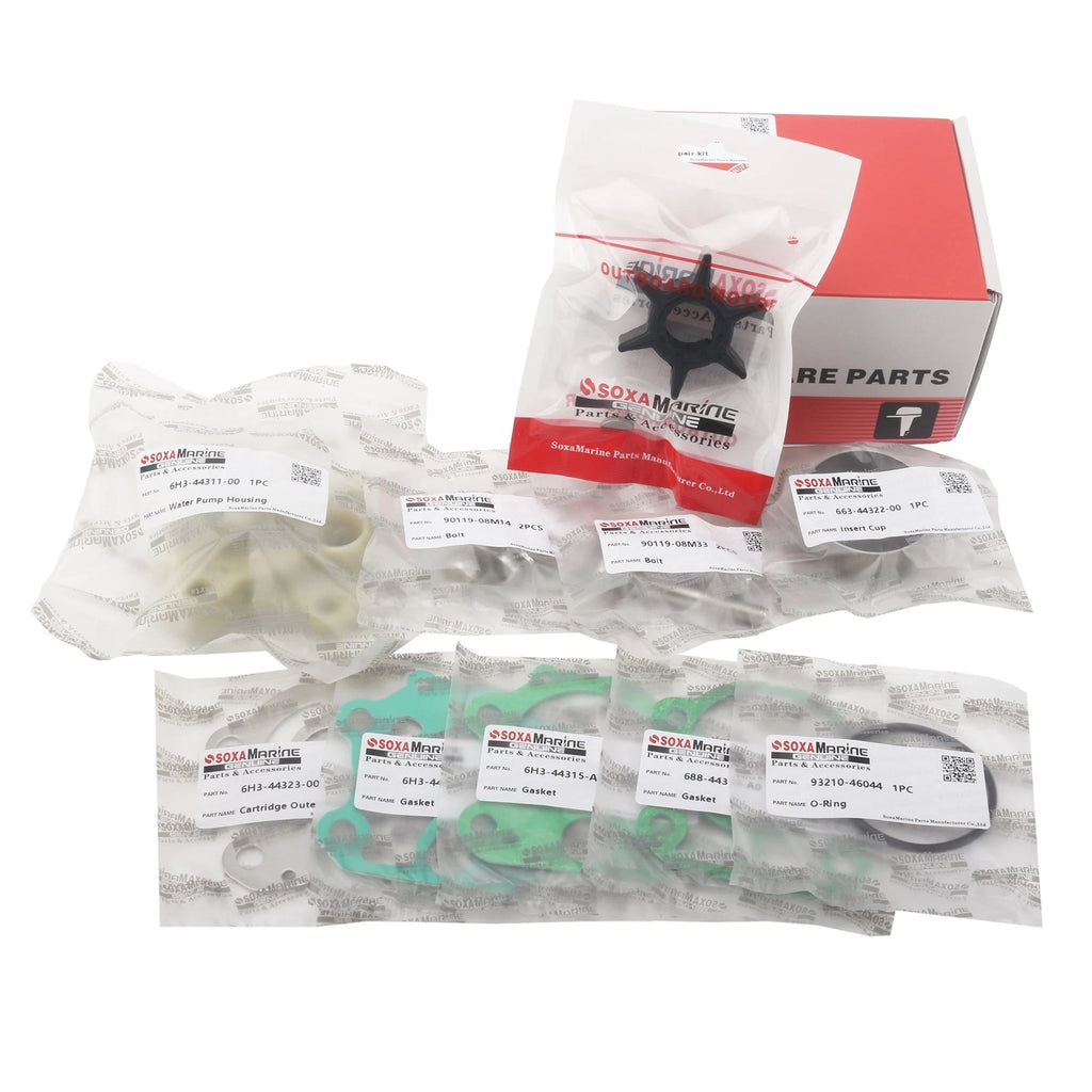 Water Pump Rebuild Service Kit 6H3-W0078-00 for Yamaha Outboard