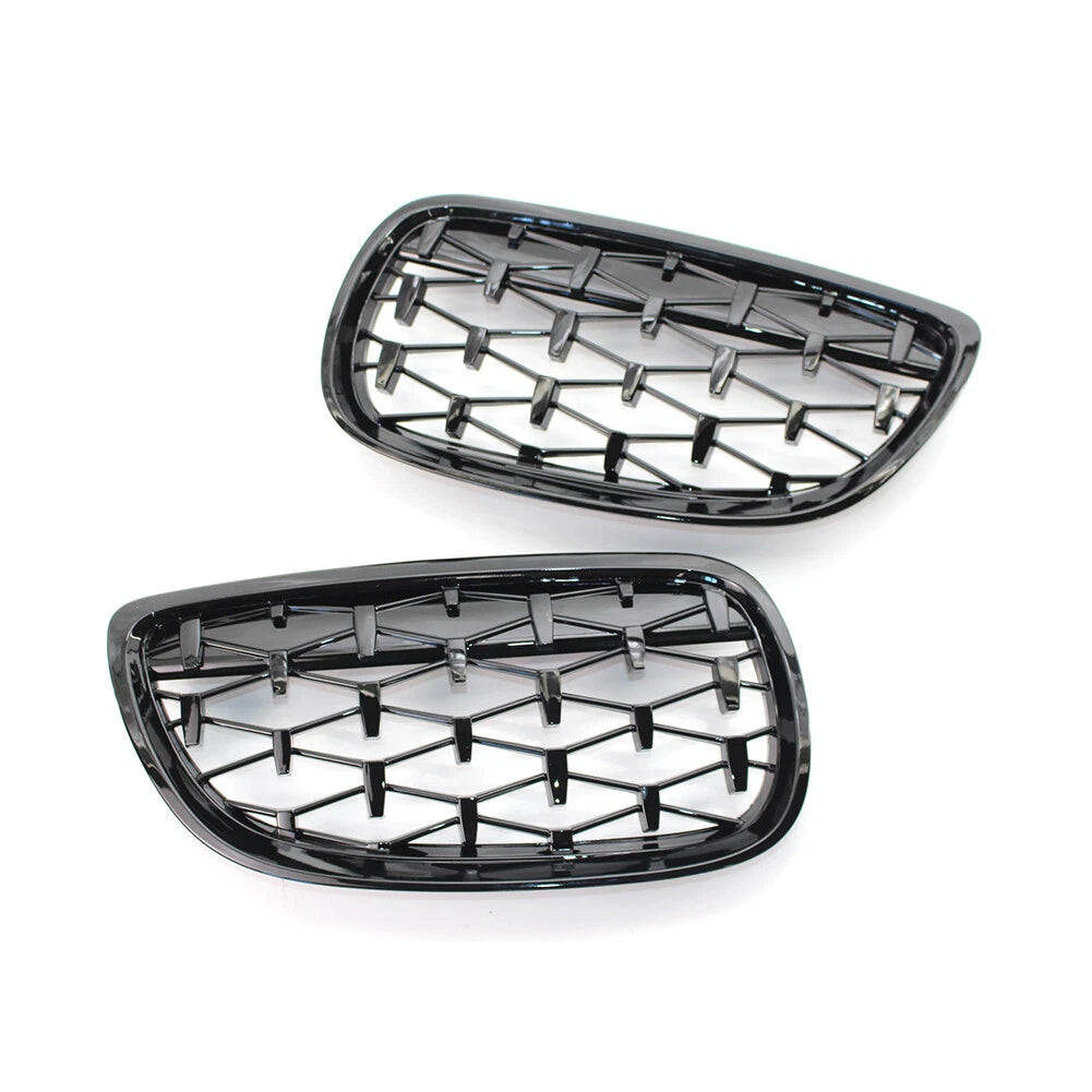 Front Kidney Grill Diamond Grille for BMW 3 Series E92 E93 (2006–2010)
