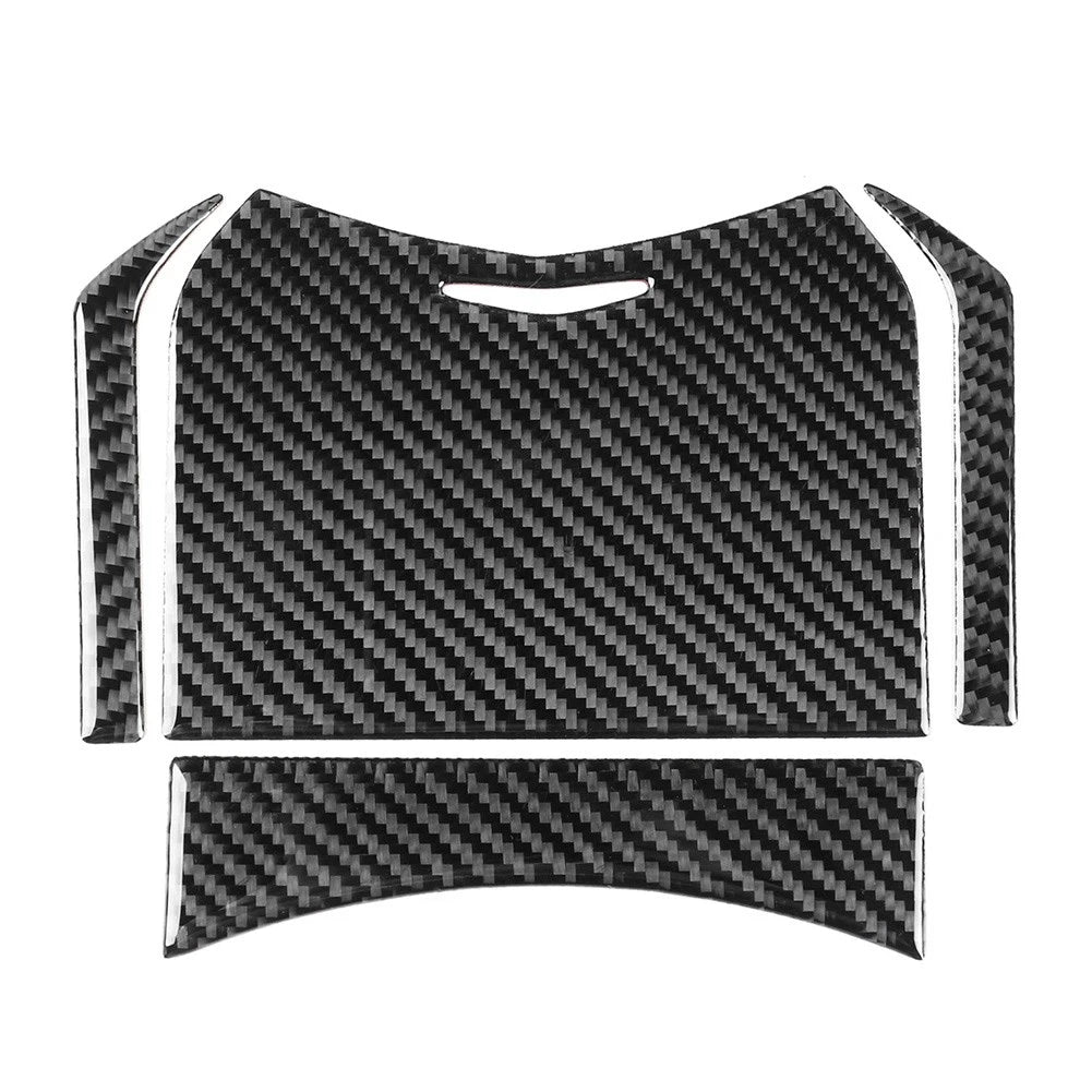 Carbon Fiber Center Console Storage Box Panel Cover for Cadillac CTS (2008–2013)