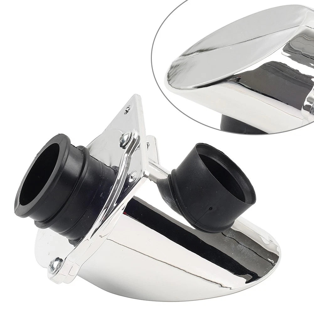 Chrome Air Filter for Honda Monkey Z50 Z50R Z50J (No Part Numbers)